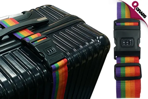 From QR29, Protect Your Baggage with a Range of Luggage Straps in Fun Colors! (Up to QR150 Value)